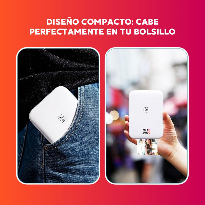 Mini impresora fotográfica HPRT - Enlazados