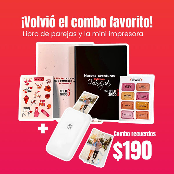 Libro pareja + Mini impresora
