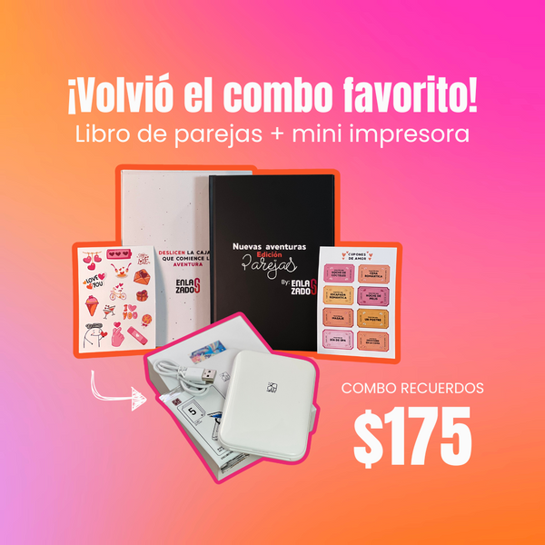 Libro pareja + Mini impresora